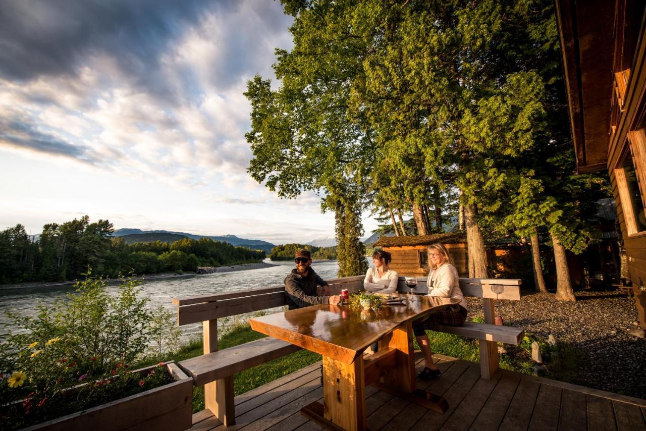 Skeena River House Bed & Breakfast Terrace Exteriör bild